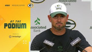 Matt LaFleur details challenge presented by Titans’ defense [upl. by Aisila]