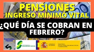 🚀🔔PENSIONES INGRESO MINIMO VITAL DIAS DE COBRO en Banco FEBRERO 2022 💰 Pago Ayuda Minima wix etoro [upl. by Jesher]