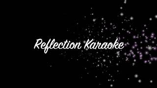 Reflection  Mulan Karaoke Version  Lyrics [upl. by Silvana]