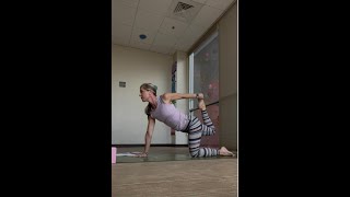 New October power vinyasa yoga flow traceyyogajourney [upl. by Assiran]