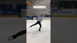 Salchow progress ⛸️🤍 figureskating figureskater salchow figureskatingjumps jumps progress [upl. by Norga]