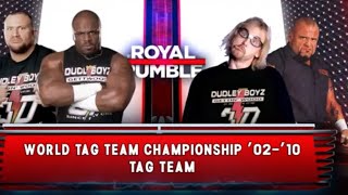 WWF Royal Rumble 2002 Match 1 Spike Dudley amp Tazz vs The Dudley Boyz [upl. by Nnyleuqcaj]