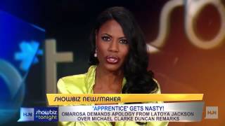 Omarosa strikes back against La Toya Jackson [upl. by Esinev]