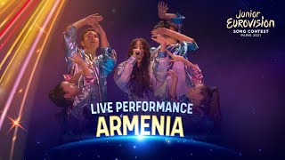 Maléna  Qami Qami  WINNER  LIVE  Armenia 🇦🇲  Junior Eurovision 2021 [upl. by Etz]