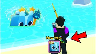 I Spent 24 HOURS Fishing amp Got THIS in Pet Simulator 99 [upl. by Ellimahs]