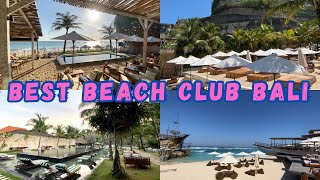 6 REKOMENDASI BEACH CLUB DI BALI YANG VIEWNYA TERBAIK 🤍 [upl. by Rydder790]