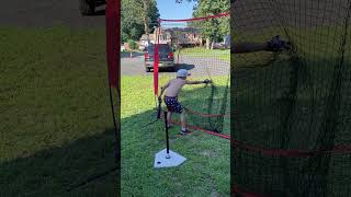 Swinging the NEW DeMarini GOODS USSSA pt2 baseball kidsvideo baseballlife demarini [upl. by Saddler]