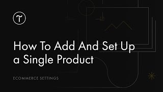 How To Add a Single Product To An Online Store  Tilda Tutorial [upl. by Butler]