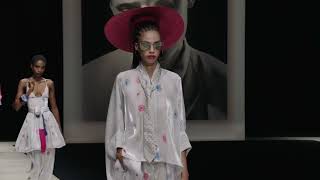 Emporio Armani  2025 SpringSummer Womenswear Fashion Show [upl. by Arinay]