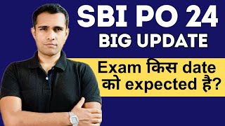 SBI PO Exam Date 2024  Expected [upl. by Eisele219]