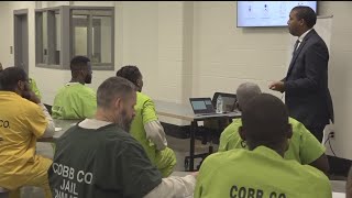 Partnership creates path to reduce recidivism in Cobb County Jail [upl. by Kentigerma]