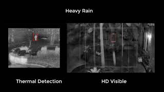 Thermal Security Camera Examples  Intruder Detection [upl. by Sievert]