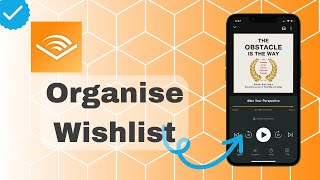 How To Organise Wish List On Audible [upl. by Ellerahc]