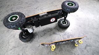 1400 Skateboard vs 90 Skateboard [upl. by Kile]