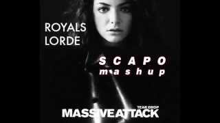 Massive Attack amp Lorde quotRoyals Teardropquot SCAPO mashup [upl. by Andrade43]