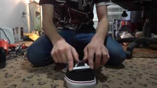 How to Bar Lace Skate Shoes  Any Shoe CLEAR explanation [upl. by Niltac]