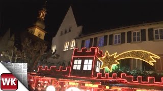 Lichterglanz in lauer Nacht  Weihnachtsmarkt der Nationen in Rüdesheim [upl. by Mumford263]