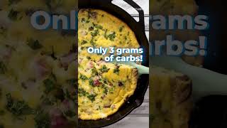 Ham Mushroom amp Spinach Frittata Recipe [upl. by Dopp]