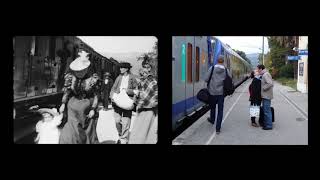 ONE FILM  ONE SHOT 10 Arrival of Two Trains at La Ciotat Station [upl. by Bradleigh858]