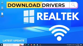 How to Install Realtek Wifi WLAN Driver on Windows 10  Realtek Wireless Driver  Realtek [upl. by Alleroif]