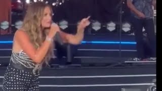 Carly Pearce Throws Fan Out of Concert Video [upl. by Elery]