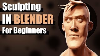 Sculpting In Blender For Beginners  Tutorial [upl. by Bradleigh801]