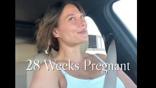 28 Weeks Pregnant Vlog [upl. by Leunamnauj]