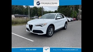 2022 Alfa Romeo Stelvio Sprint AWD  NAVI  Pohanka Certified 10 YEAR100000 [upl. by Anitteb]