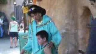 Disneyland Adv Land Princess Jasmine MMMampG Day CLIP 052008 [upl. by Alraep579]