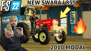 Get Ready for Some Realistic Farming with Swaraj 855 in Farming Simulator 2022 [upl. by Donnelly]