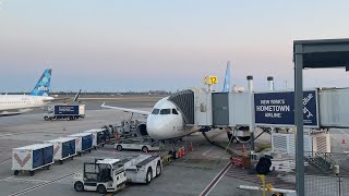 TRIP REPORT  New York JFK  Bridgetown Barbados BGI  A320200  JetBlue Economy [upl. by Anitsrik]