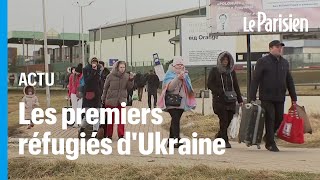 Les premiers réfugiés ukrainiens sont arrivés en Pologne  «Il faut les sortir de cette guerre» [upl. by Stempson553]