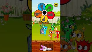 Tomb Flower puzzle rescue Pinki Spinning flower revives Pinki sprunki sprunkiincredibox shorts [upl. by Nallad14]