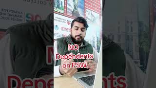 No Dependents will be allowed on PSW [upl. by Dlorad]