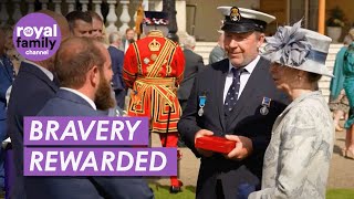 Royal Recognition Princess Anne Awards Lifeboatman for Heroic Rescue [upl. by Iat22]