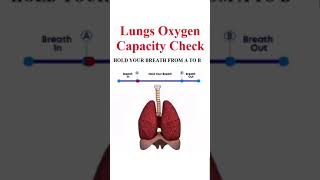 Check your lungs oxygen capacity [upl. by Garson136]