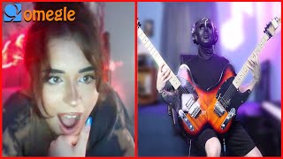 Guitarist AMAZES Strangers on Omegle with a DOUBLE GUITAR [upl. by Nordek]