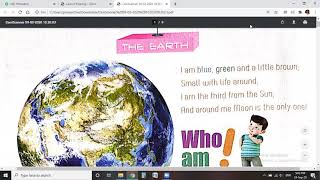 Astragen Class3 Chapter4 PART1 EVS Course BOOK हिंदी में The Earth [upl. by Anelliw]