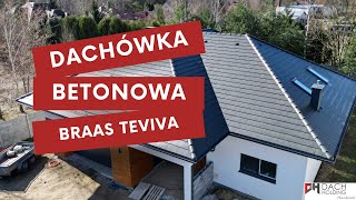 Dachówka betonowa Braas Teviva [upl. by Neilla207]