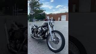 1976 HarleyDavidson Shovelhead Swingarm Chop Halal [upl. by Berke819]