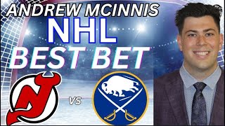 New Jersey Devils vs Buffalo Sabres Picks and Predictions  NHL Best Bets 10424 [upl. by Essilem419]