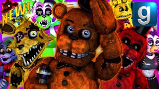 Gmod FNAF  Review  Brand New Gmod FNAF Bundle Pack Part 3 [upl. by Heaps277]