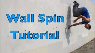 Wall Spin Tutorial  Parkour  Freerunning  deutsch  german [upl. by Grati]