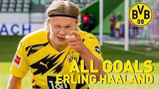 Erling Haaland All 86 goals for Borussia Dortmund [upl. by Jodee]