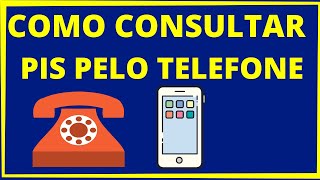 COMO CONSULTAR O PIS PELO TELEFONE [upl. by Nahsrad]