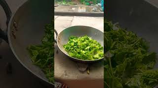 Palak ka sag banane ki recipe  viral video please subscribe [upl. by Ifen963]