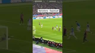 Goal olmo barcelona vs espanyol fcbarcelona fcb laliga goal olmo footballtiktok football [upl. by Prudence]