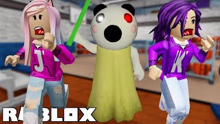 ESCAPE SCHOOL FROM PANDA PIGGY  Roblox Piggy Chapter 5 [upl. by Adelpho212]