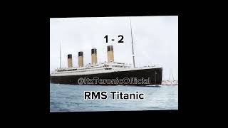 RMS Titanic vs RMS Tyrannic edit fypシ sad titanic ww2 fictional [upl. by Atena697]