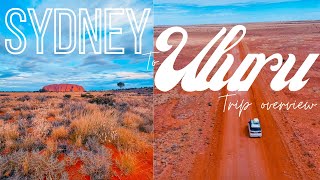 WE DROVE FROM SYDNEY TO ULURU IN 8 DAYS  Best places to stop in the red centre  TRAVEL VLOG 1 [upl. by Nilek]